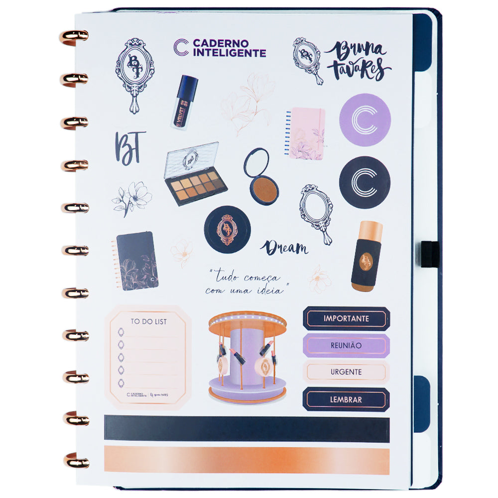Caderno Inteligente Grande House by Bruna Tavares