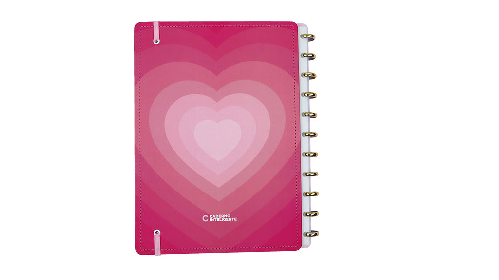 Caderno Inteligente Golden Love Grande