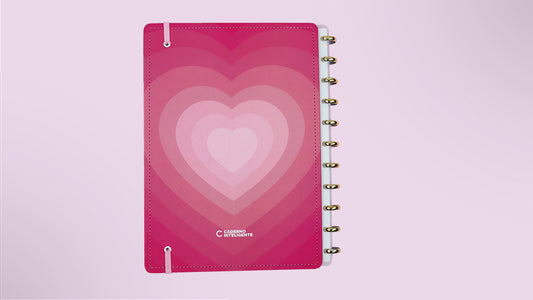 Caderno Inteligente Golden Love Grande