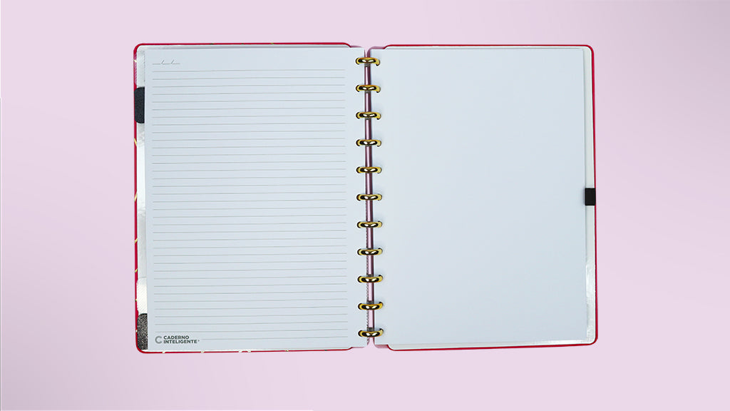 Caderno Inteligente Golden Love Grande