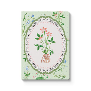 Caderno Cath Kidston A6 Green Roots Vignette