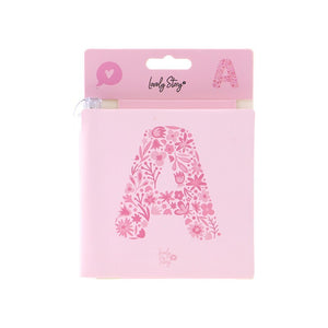 Caderno com letra e caneta Lovely Story — Rosa / A