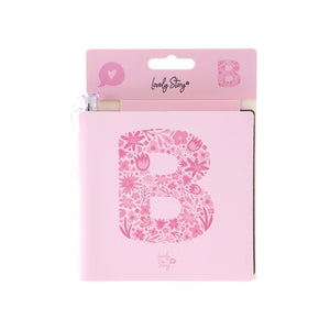 Caderno com letra e caneta Lovely Story — Rosa / B