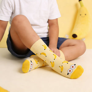 Meias Infantis Lovely Story Yellow Gang – 24–29 – fotografia 2