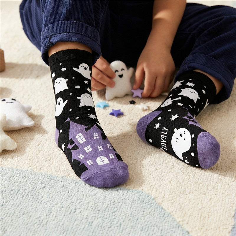 Meias Hallowen Boo Night - Tamanho 30-35