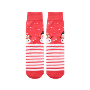 Meias de Natal Lovely Story – Snow Buddy — tamanho 36-41