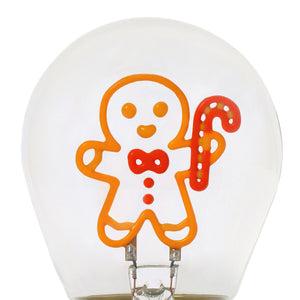 Candeeiro de Natal Legami Bulb Fiction – Gingerbread