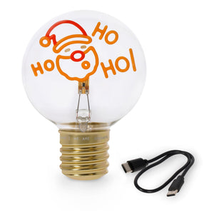 Candeeiro Legami Bulb Fiction XL – Ho Ho Ho