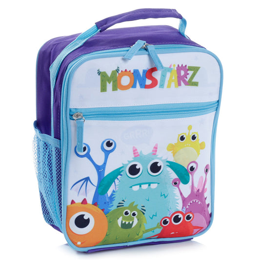 Bolsa Refrigerante para Crianças - Monstros Monstarz - Papelaria Encantada