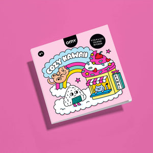 Livro de Colorir OMY Cozy Art Kawaii