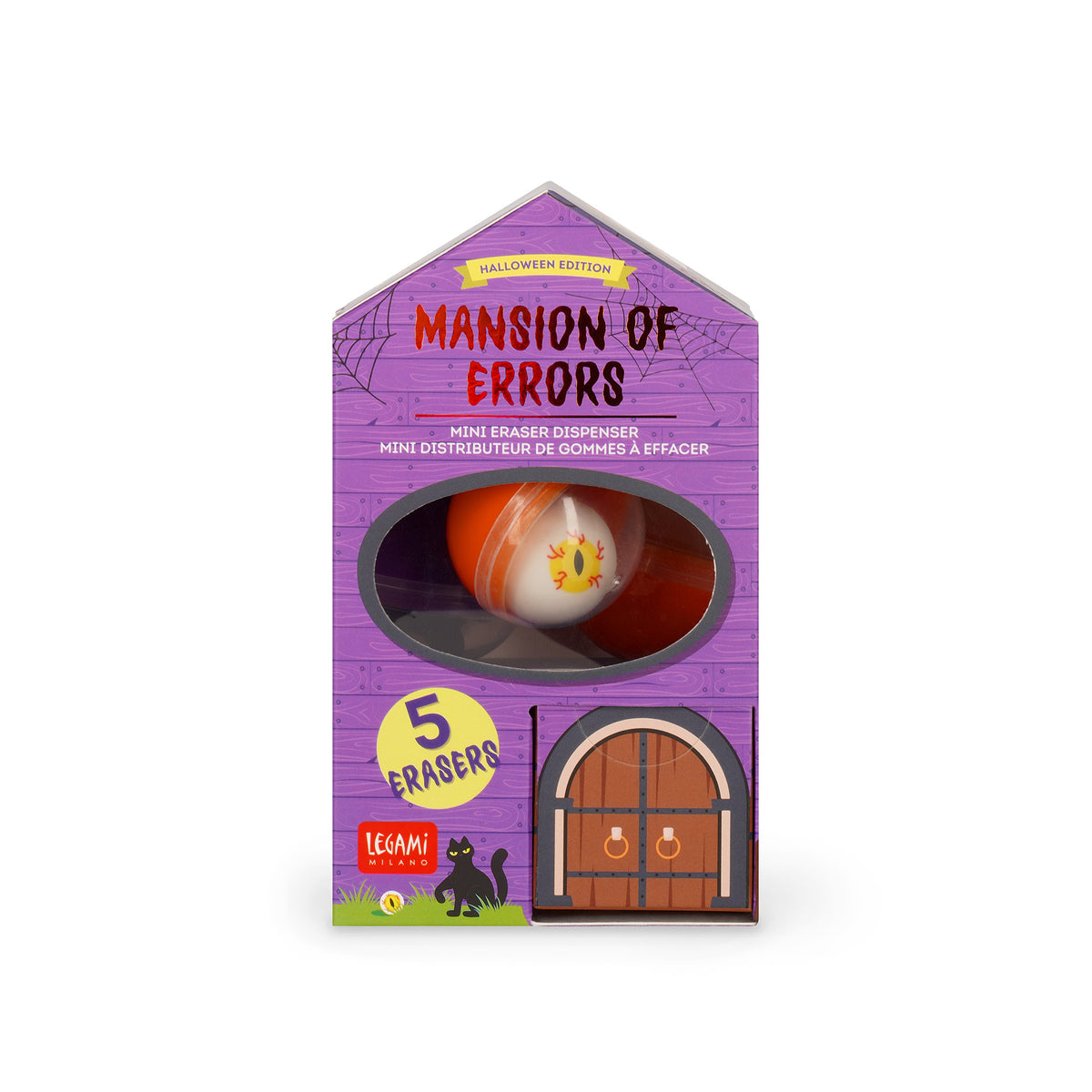 Mini dispensador de borrachas Legami Halloween