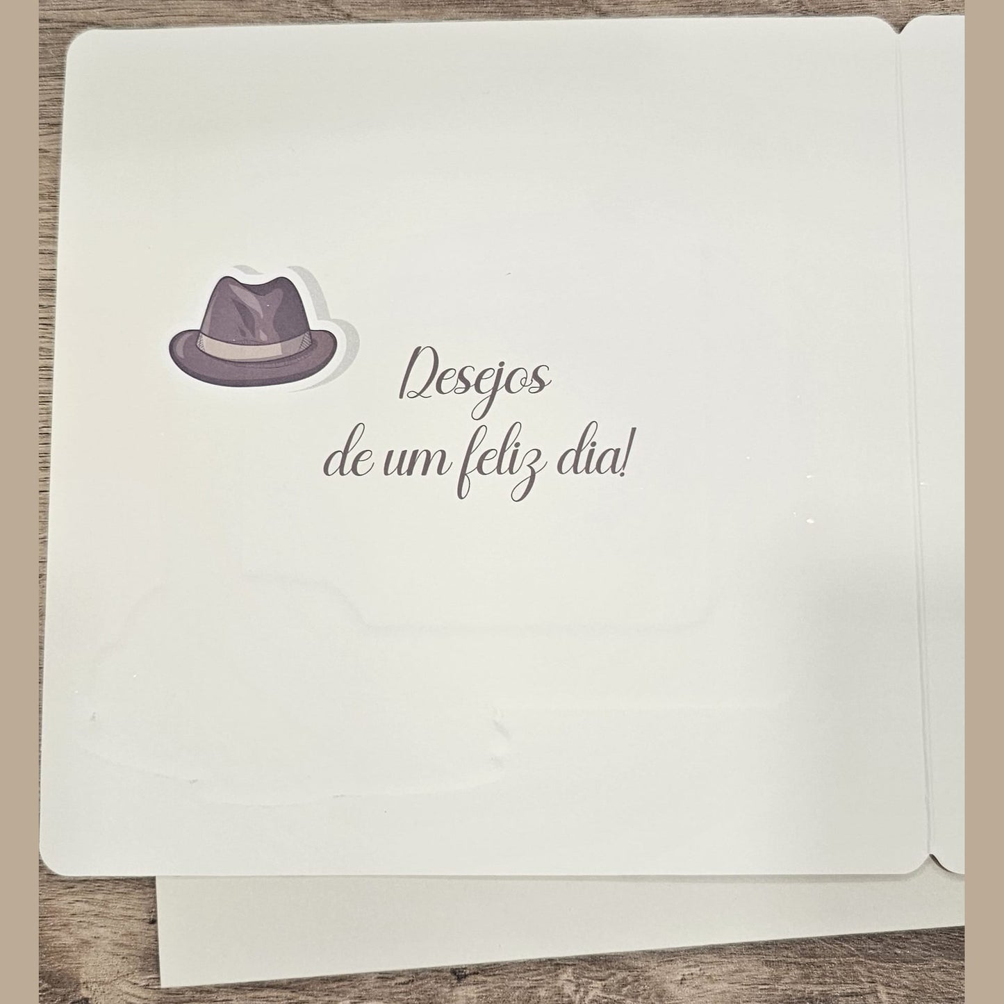 Postal de felicitações - Pai