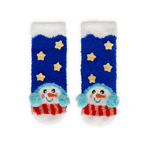 Meias antiderrapantes Legami Bonecos de Neve de Natal – Criança 26–34 – fotografia oficial Legami