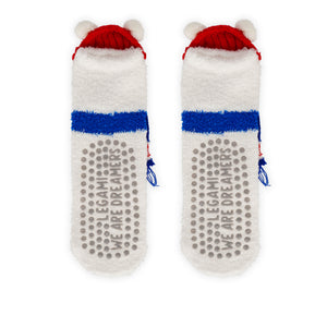 Meias antiderrapantes Legami Urso Polar de Natal – Criança 26–34 – vista 2