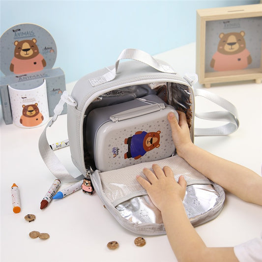 Lancheira térmica Aurea kids - Urso