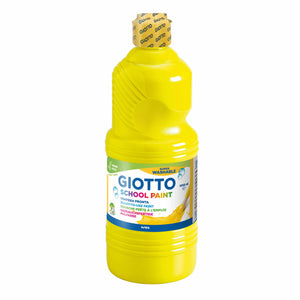 Guache Giotto lavável 1000 ml Amarelo primário