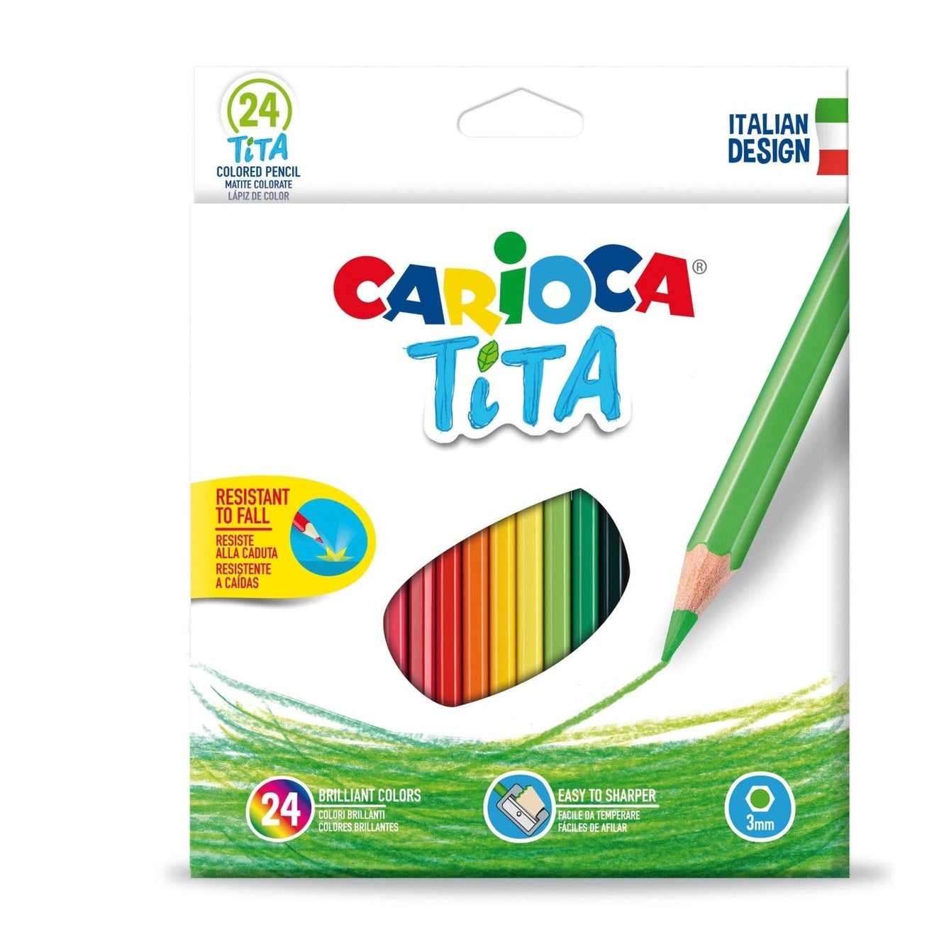 Lápis de cor Carioca Tita Cx24