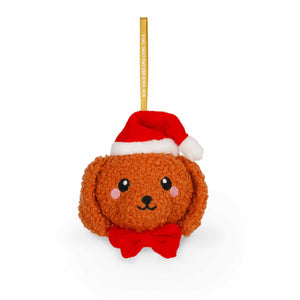 Enfeite de Natal em Peluche Legami Ho-Ho-Hornaments – Cão