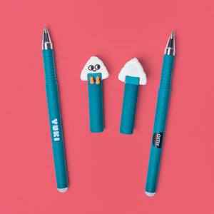 Caneta Apagável OMY Pen Buddies Yuki - detalhe 2