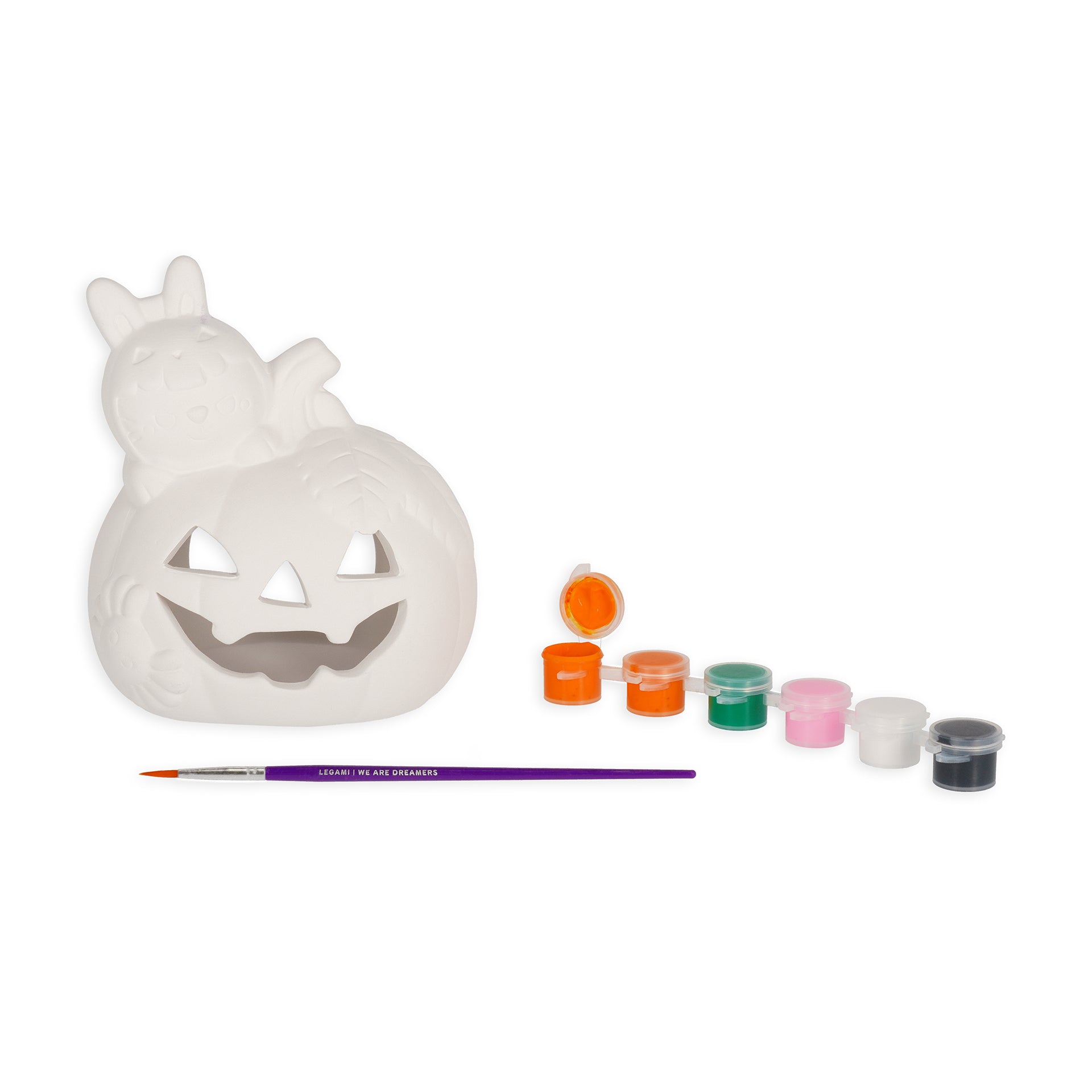 Kit de Pintura Porta-Velas de Halloween da Legami