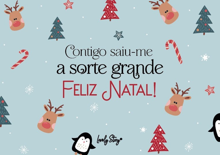 Envelope para Oferecer Dinheiro - Contigo saiu-me a sorte grande