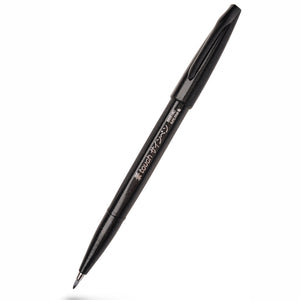 Caneta Pincel Pentel Touch Brush Sign Pen – Preto