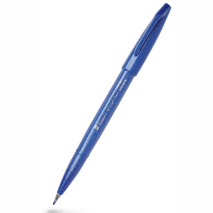 Caneta Pincel Pentel Touch Brush Sign Pen – Azul