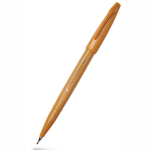 Caneta Pincel Pentel Touch Brush Sign Pen – Ocre