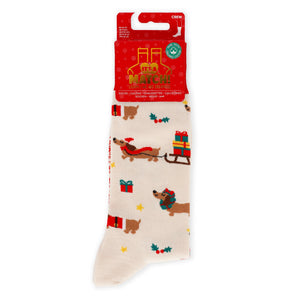 Meias de Natal Legami It's a Match! – Teckel Adulto