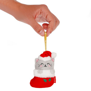 Enfeite de Natal em Peluche Legami Ho-Ho-Hornaments – Gato