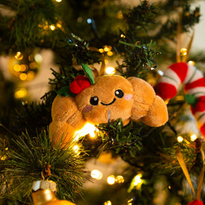 Enfeite de Natal em Peluche Legami Ho-Ho-Hornaments – Croissant