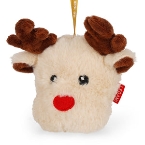 Enfeite de Natal em Peluche Legami Ho-Ho-Hornaments – Rena