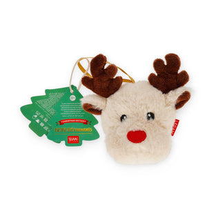 Enfeite de Natal em Peluche Legami Ho-Ho-Hornaments – Rena