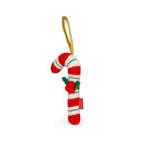 Enfeite de Natal em Peluche Legami Ho-Ho-Hornaments – Bengala de Natal