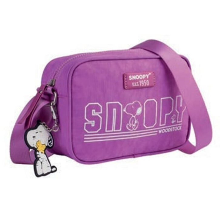 Bolsa Snoopy Lilas