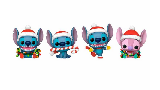 Arvore de Natal com 4 figuras Pocket Pop Stitch
