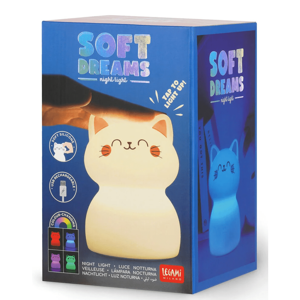 Luz de presença recarregavel Kitty Legami - Soft dreams