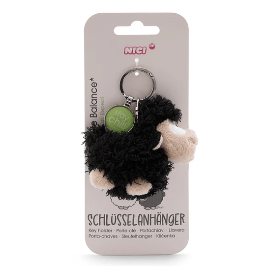Porta-chaves Ovelha Preta 7cm - Wooly Gang 2 NICI