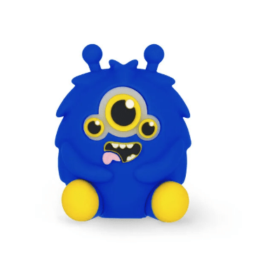 Afia com depósito e com luz Monstro Legami