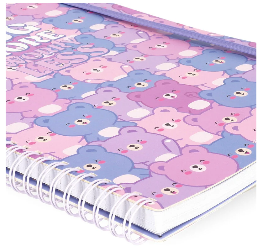 Caderno A4 Legami Espiral Maxi - Teddy Bear