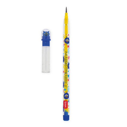 Lápis empilhável com borracha Monstro Legami