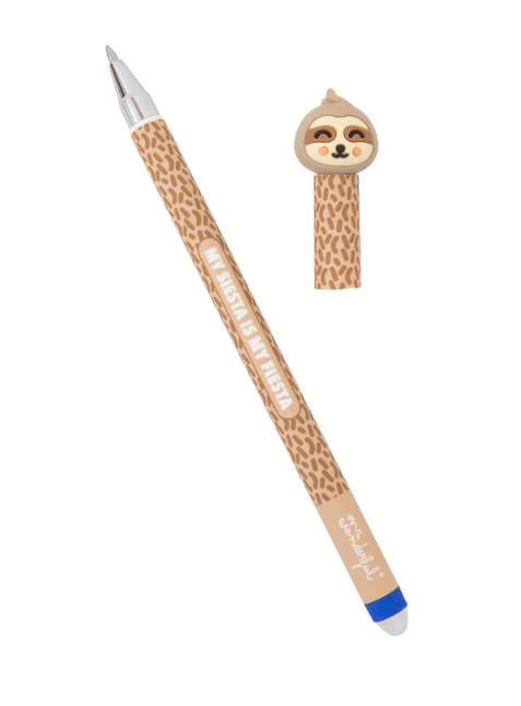 Caneta apagável Preguiça Bo-Bo Mr.Wonderful