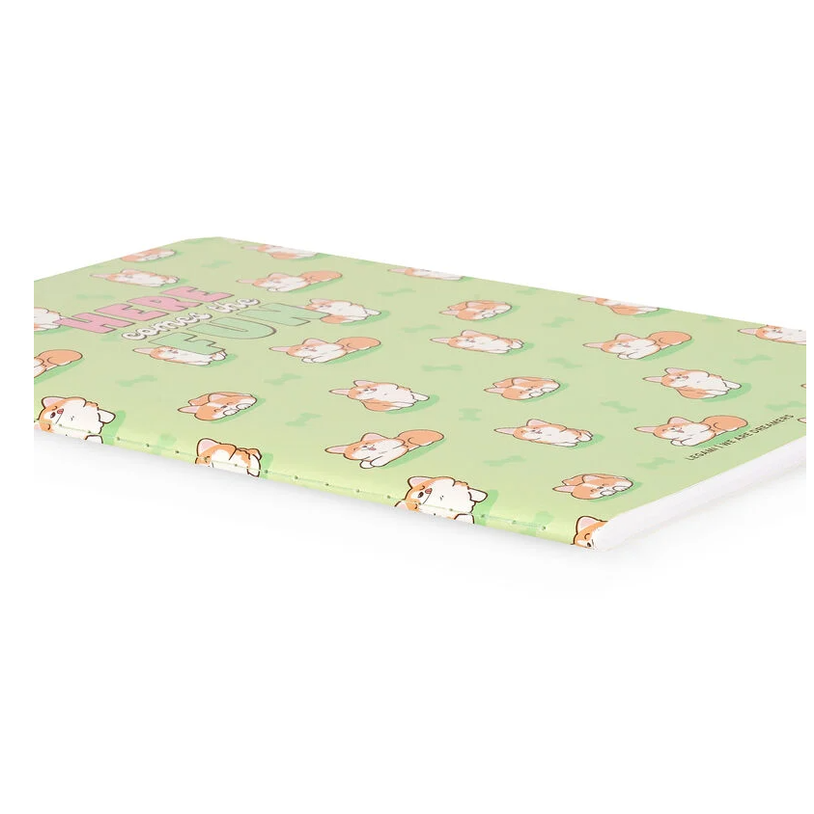 Caderno legami A5 Pautado - Corgi