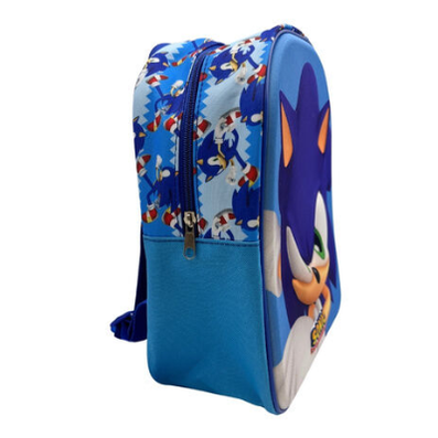 Mochila pré-escolar 3D Sonic