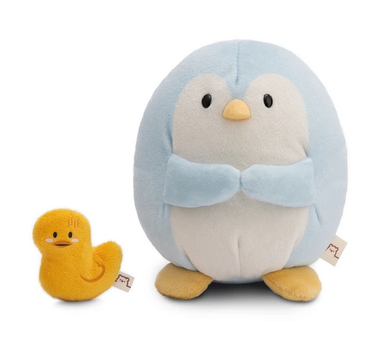 Nici - Mymochi Hello Edition, Pinguim Waddle 27cm, c/pato