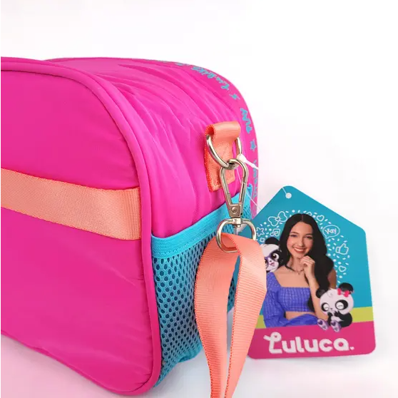 Lancheira Luluca Azul / Rosa