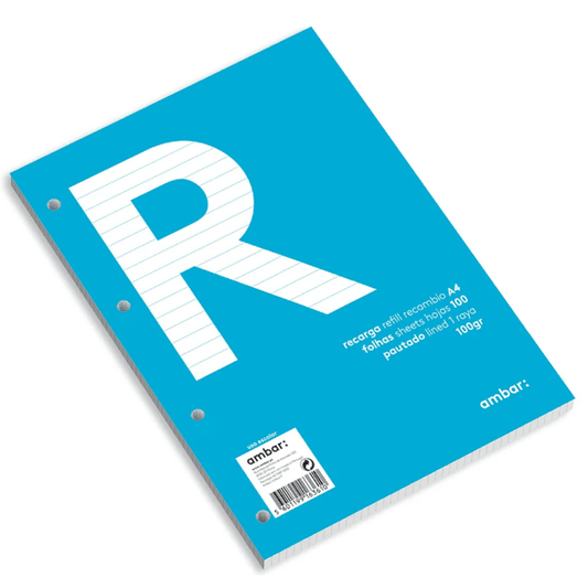 Recarga Ambar School A4 100 Folhas 100 Gramas