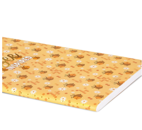 Caderno A5 Liso Abelha vermelho Legami