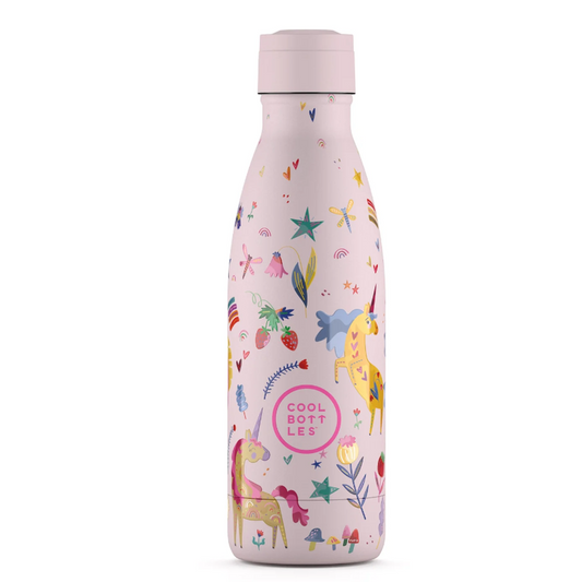 Garrafa térmica Cool Bottles Kids Funny Unicorns 350ML