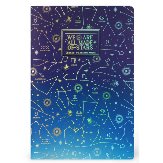 Caderno legami A5 Pautado - Stars